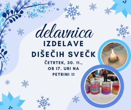 Delavnica izdelave dišečih svečk